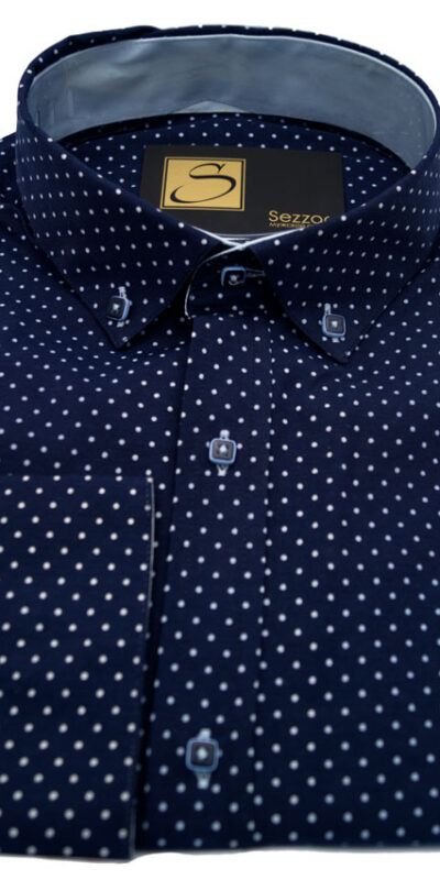 Сорочка мужская цветная с узором Sezzar.by