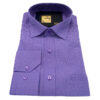 rubashka8 Рубашка мужская фиолетовая с длинным рукавом Sezzar.by