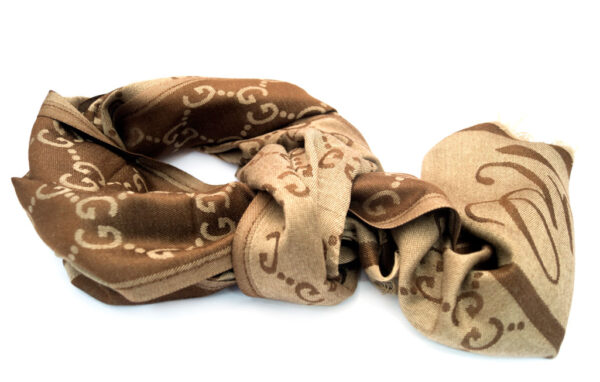 Палантин мужской коричневый Sezzar.by