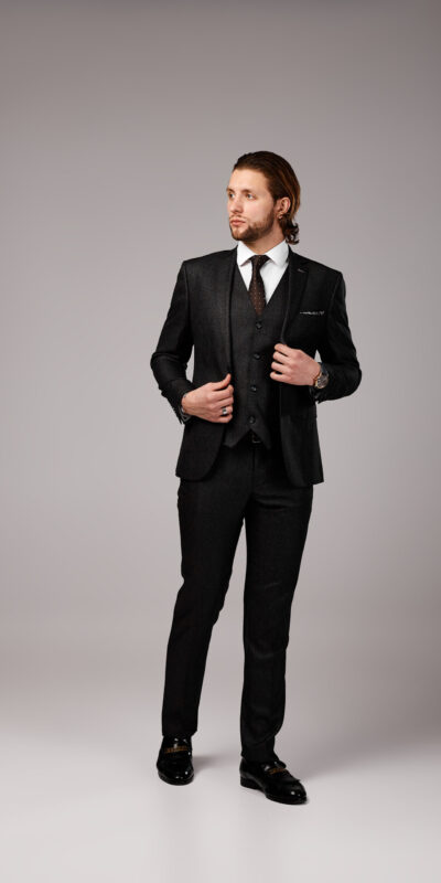 Костюм тройка марсала Sezzar.by